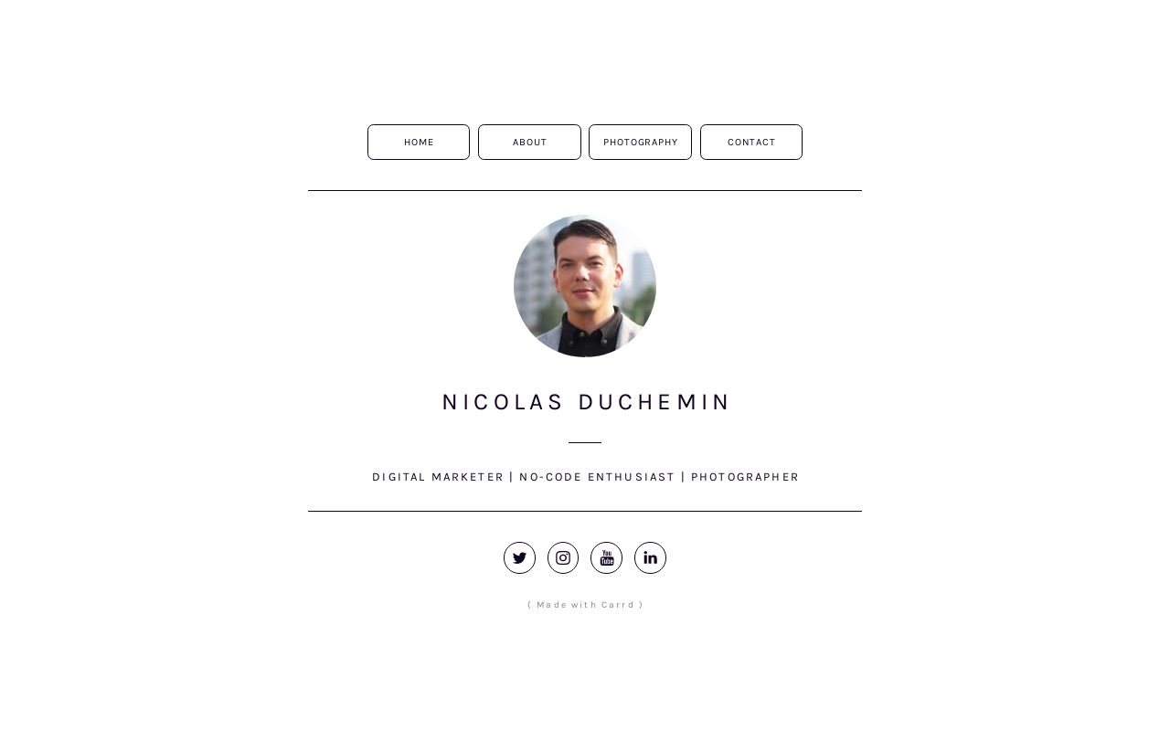 Nicolas Duchemin | Digital Marketer | Street Photographer